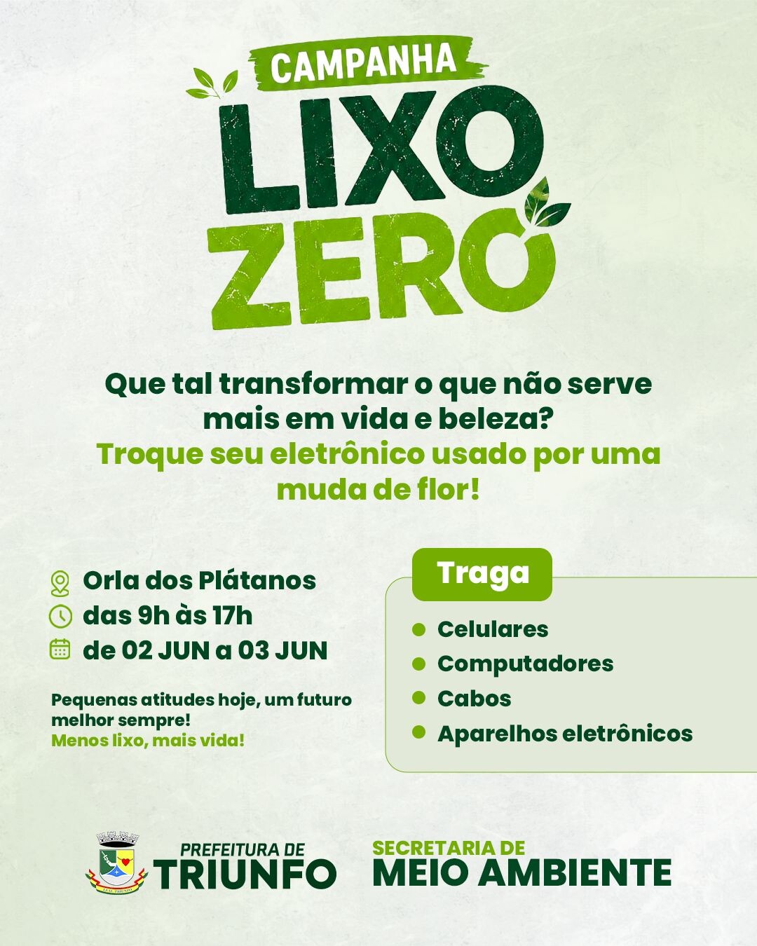 CAMPANHA LIXO ZERO