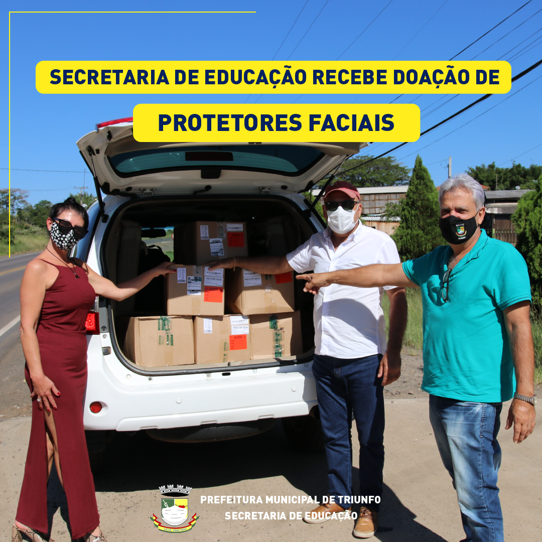 secretaria-municipal-de-educacao-recebe-doacao-de-protetores-faciais